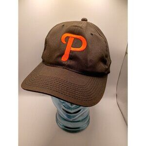 Vintage Philadelphia Phillies  Strapback Hat Orange Logo MLB Baseball Cap